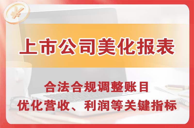 雅安上市公司美化报表